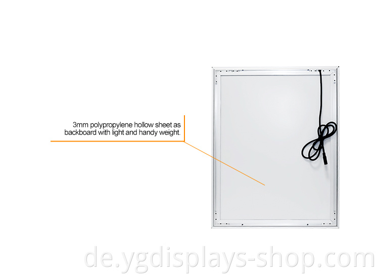 advertising board led light box